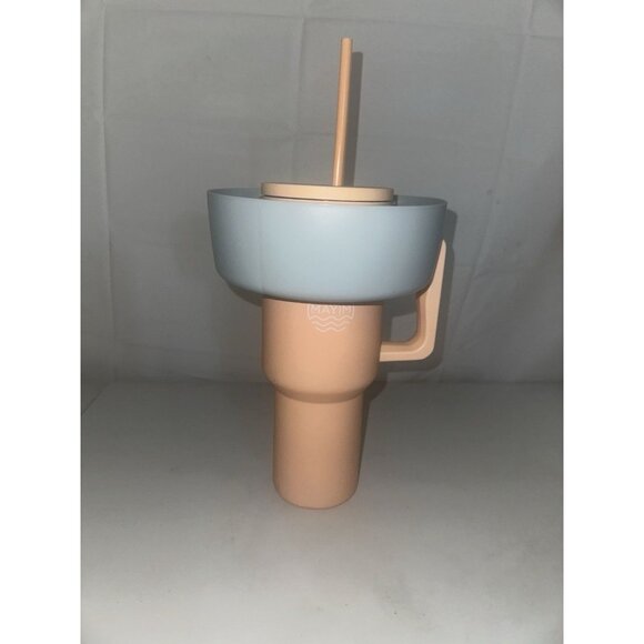 Snack Bowl Water Bottle Tumbler Accessories Fit Stanley Cup 40oz Set 2pc - Picture 5 of 9